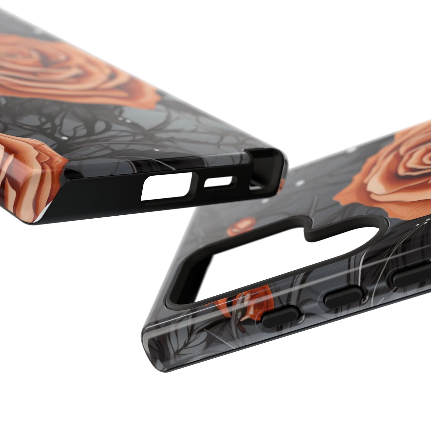 Mystic Noir Rose Mobile Case