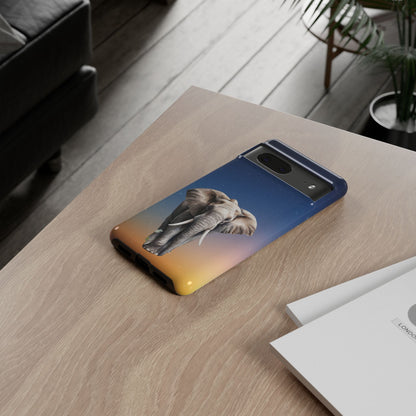 Celestial Elephant Mobile Cover – Dreamy Night Sky Aesthetic