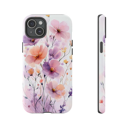 Botanical Bliss Watercolor Phone Case for iPhone, google Pixel & Samsung