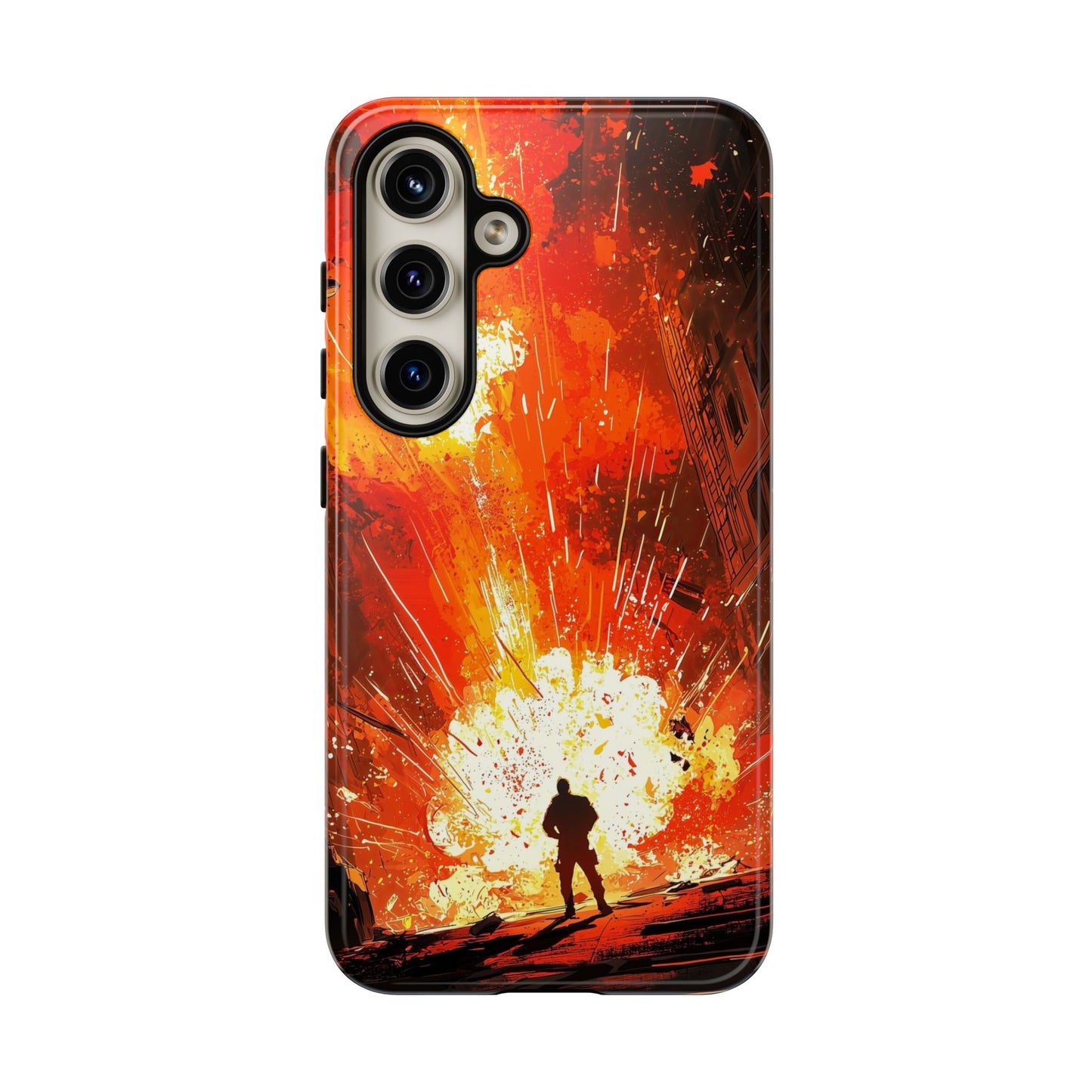 Last Man Standing | Explosion Hero Phone Case for iPhone, Samsung & Pixel