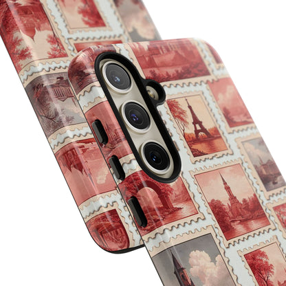 Vintage Postcard Stamps Phone Case