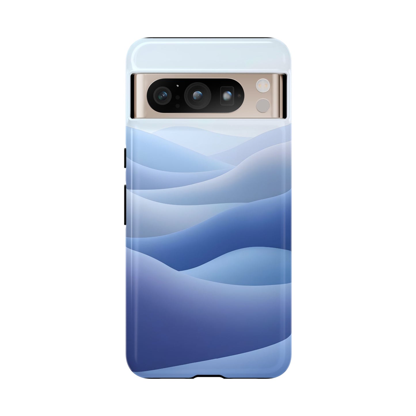 Intricate Abstract Wavy Landscape phone case