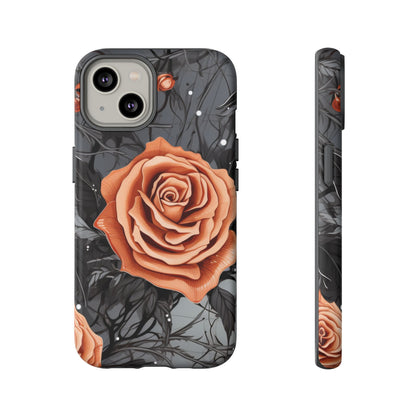 Mystic Noir Rose Mobile Case