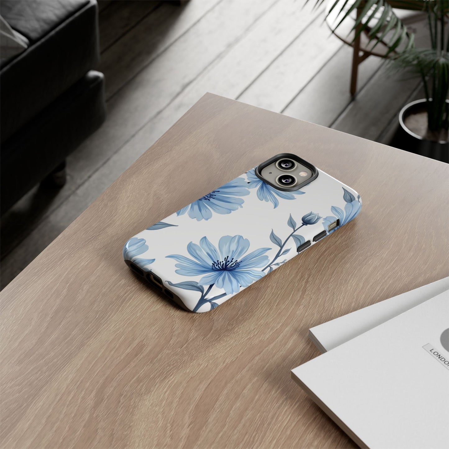 Toile Floral Pattern Phone Case Design, Iphone Case