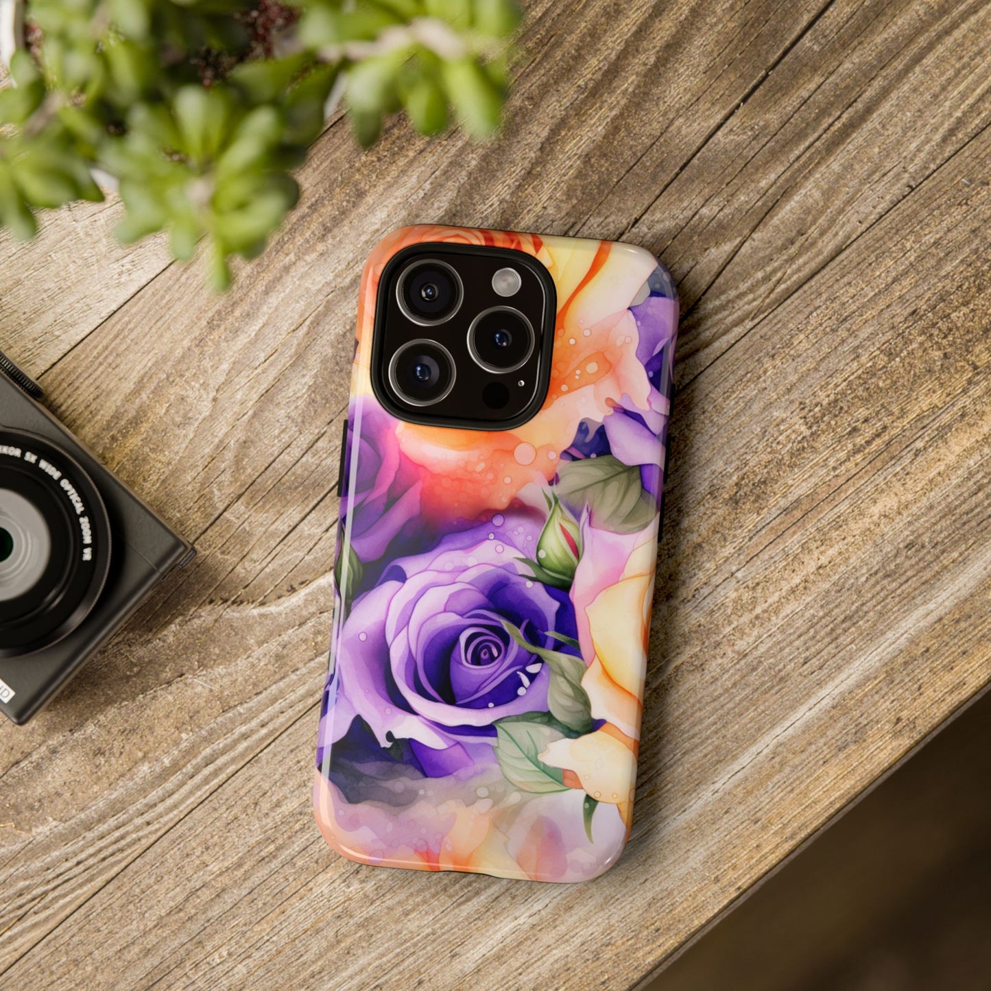 Elegant Rose Blossom Mobile Case