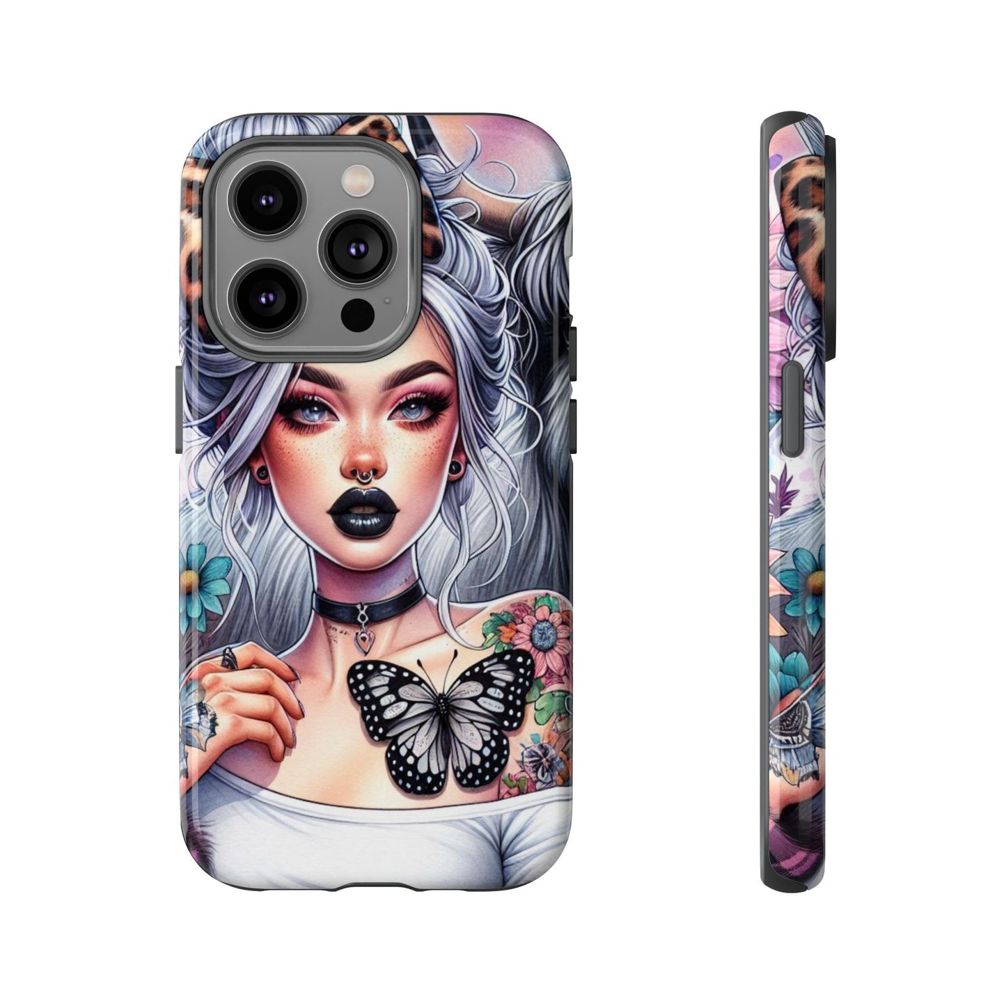 Wild Spirit – Gothic Chic & Nature Fusion Mobile Cover