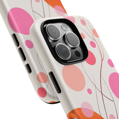 Blush Bloom – Abstract Floral Phone Case for iPhone, Samsung & Pixel