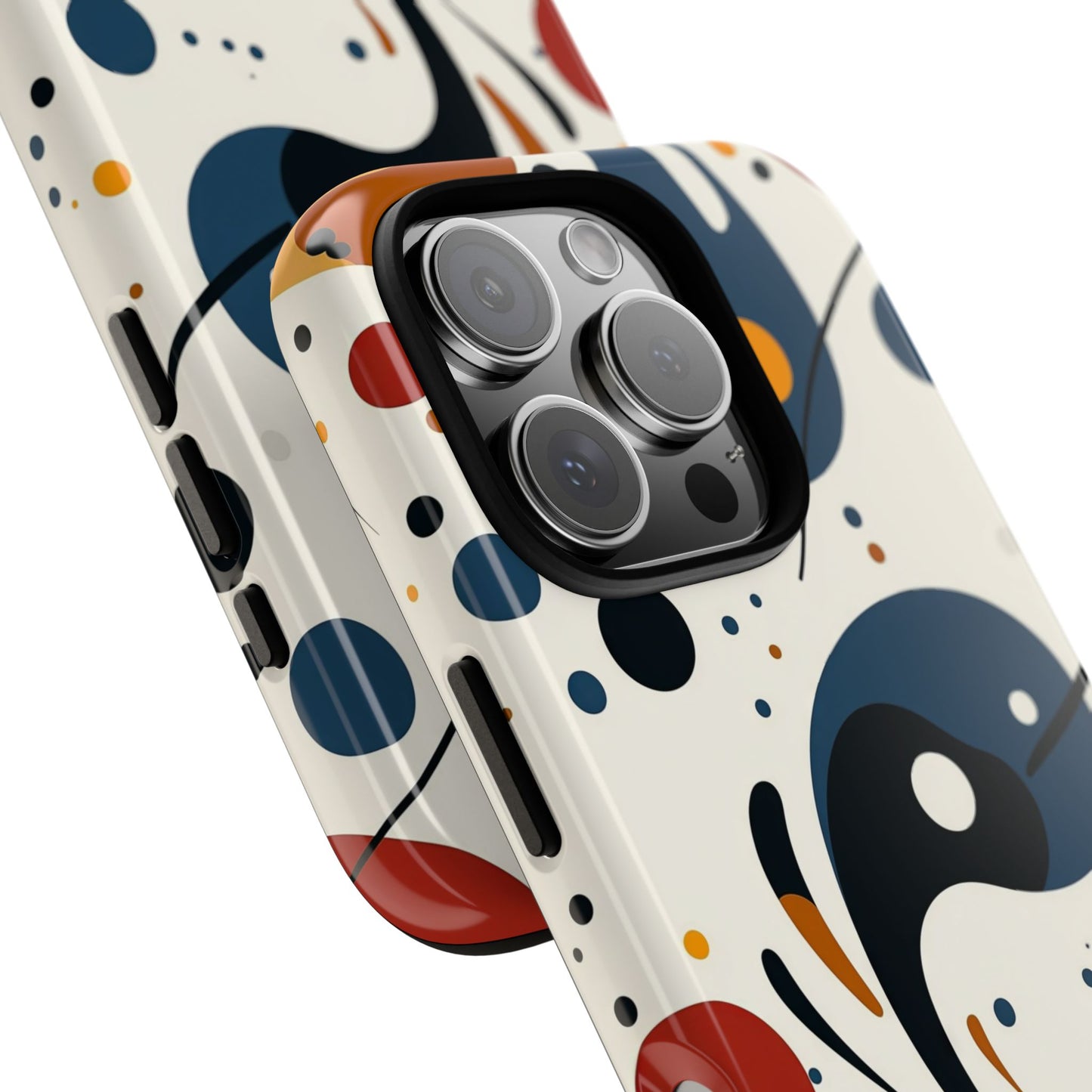 Retro Pop Dots Case – Abstract Minimal Vibes for iPhone, Google Pixel & Samsung
