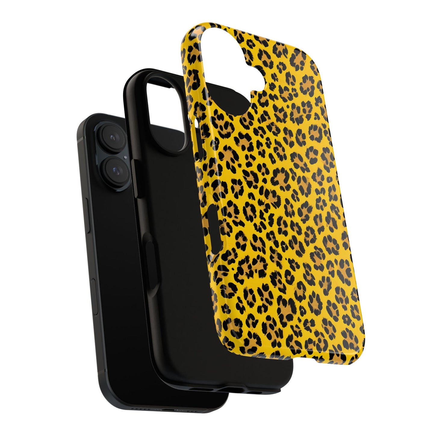 Leopard Texture Printed Back Cover Case phone