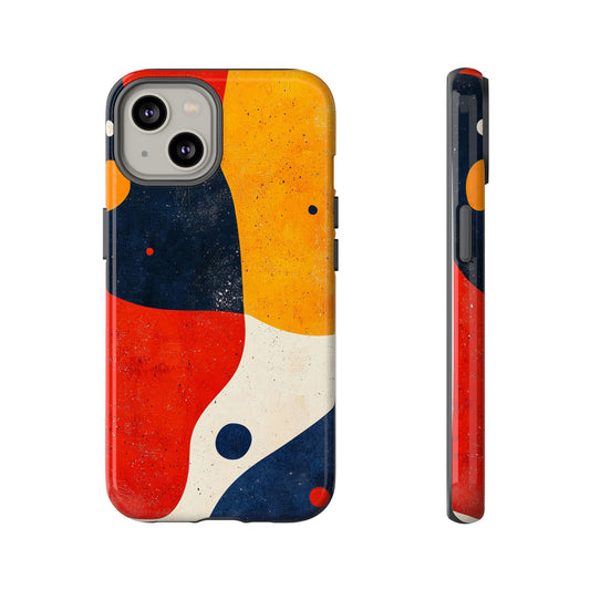 Solar Flow – Retro Wave Abstract Phone Case for iPhone, Samsung & Pixel
