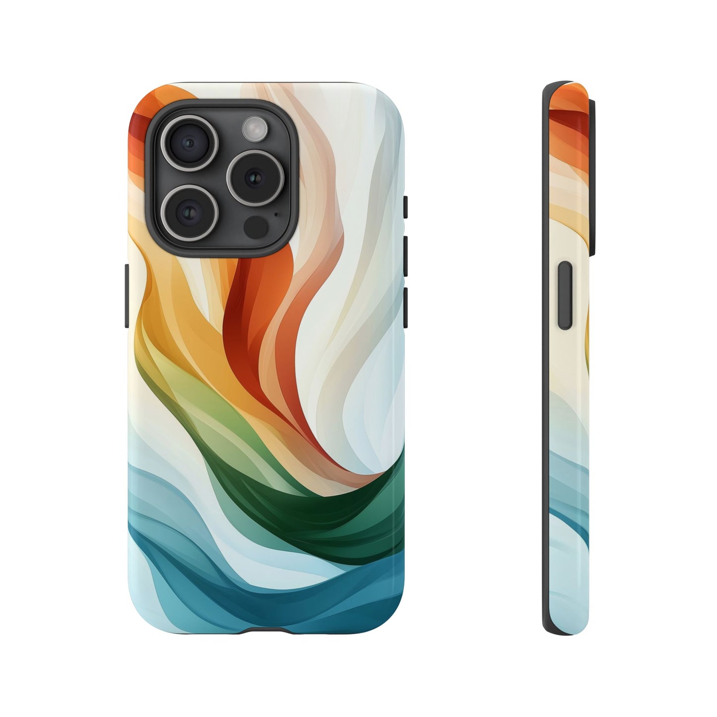 Aurora Stream Watercolor Phone Case for iPhone, google Pixel & Samsung