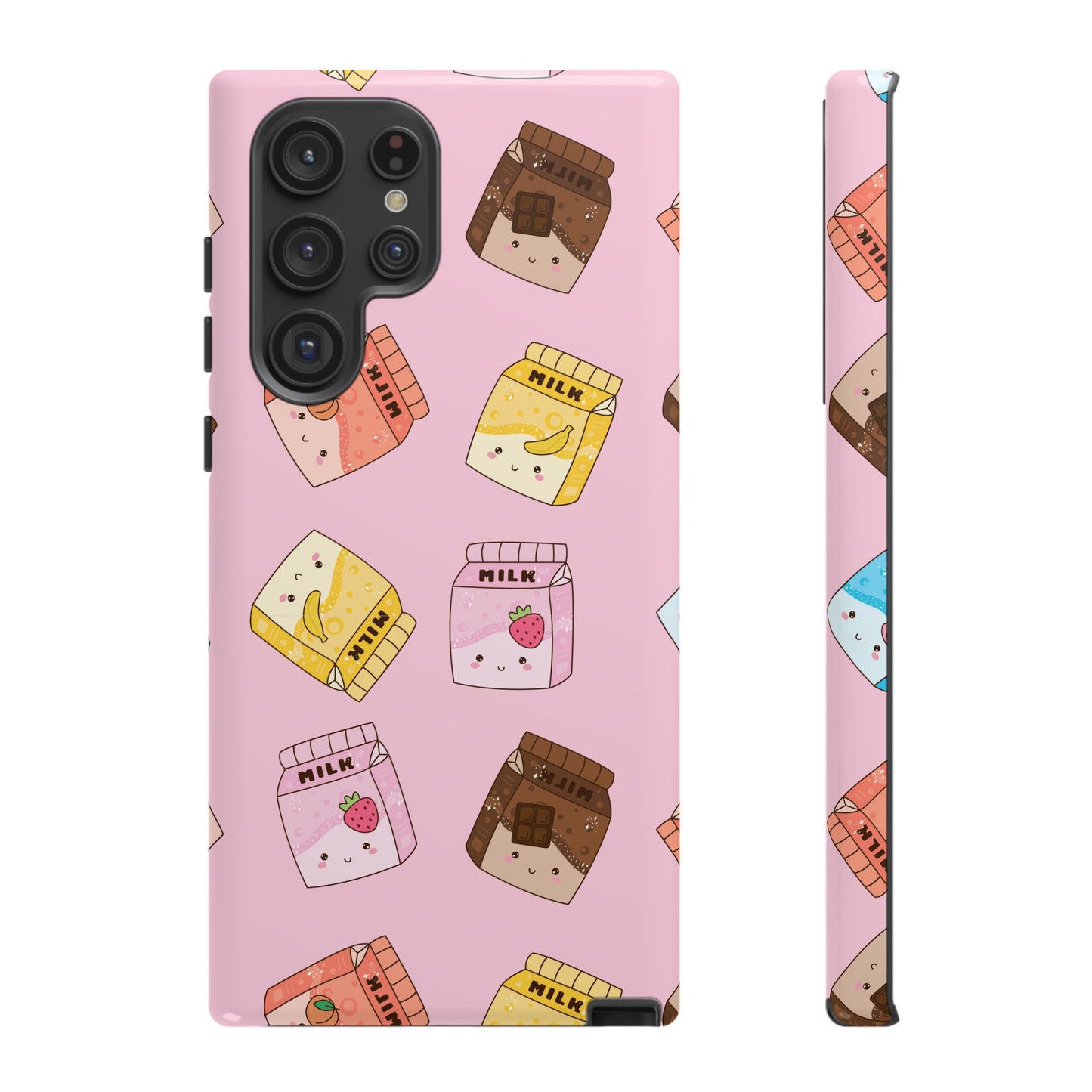 Kawaii Milk Carton Phone Case for iPhone, Google Pixel, Samsung