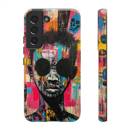 Basquiat Street Art Phone Case – Artistic Phone Protection - iPhone, Samsung & Google Pixel Cover - Artistic Painting Case,  Art Lover Gift