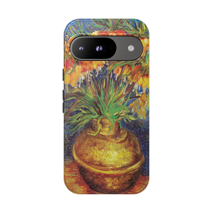 Vincent Van Gogh's Painting Inspired Phone Case - iPhone, Samsung & Google Pixel Cover - Flower Vase Phone Case, Floral Artistic Painting Case, Art Lover Gift