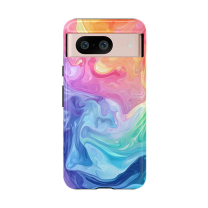 Prism Swirl Watercolor Phone Case for iPhone, google Pixel & Samsung