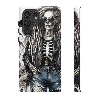 Skull Queen – Gothic Skeleton & Dark Grunge Mobile Cover