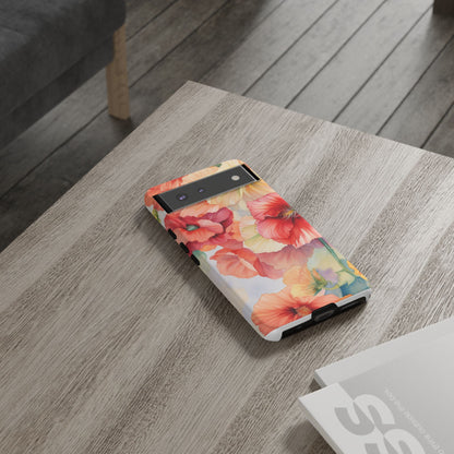 Floral Harmony Watercolor Mobile Case