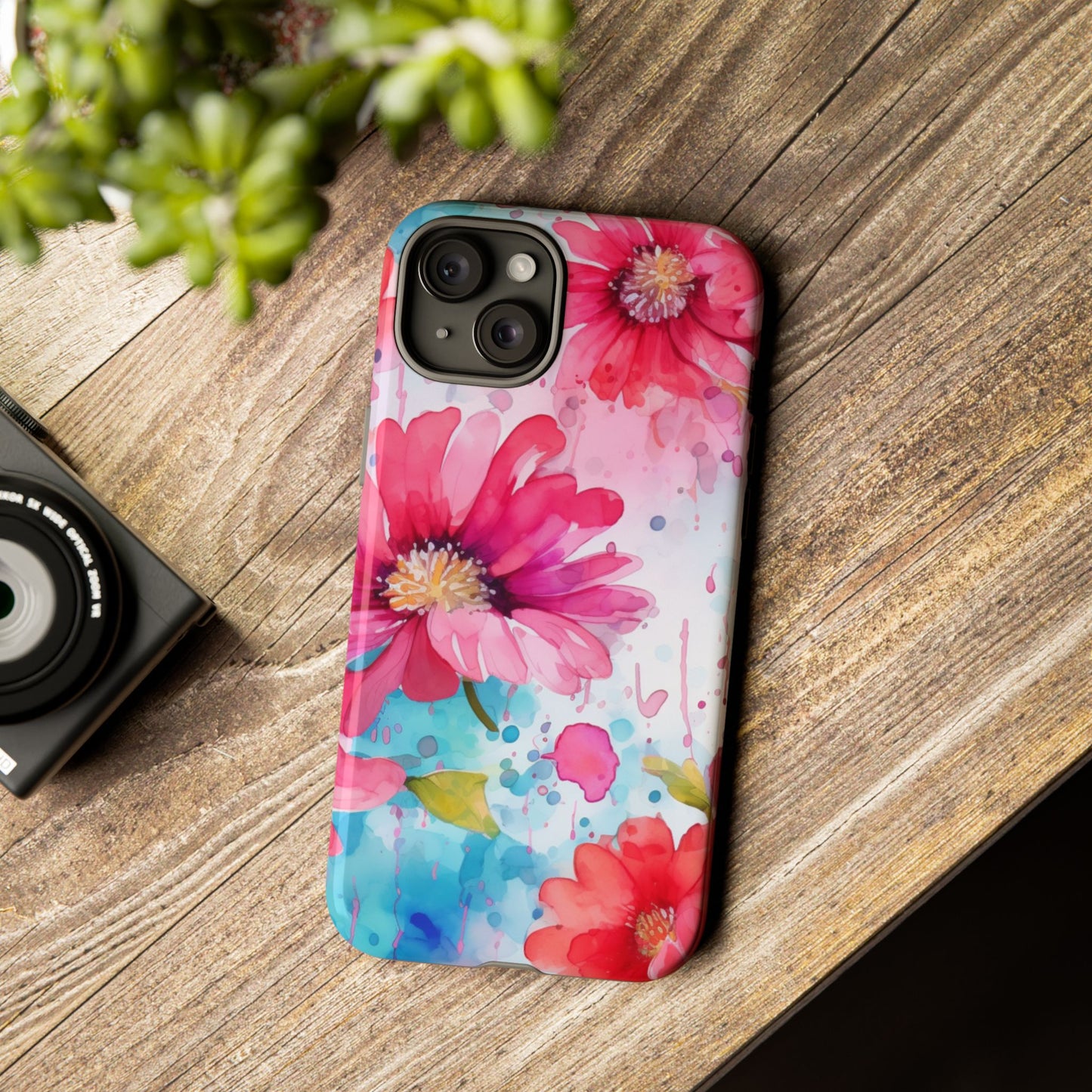 Watercolor Bloom Floral Mobile Case