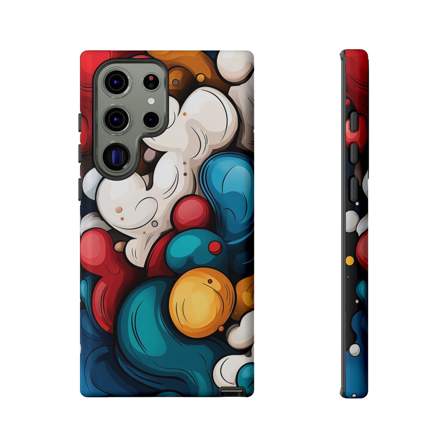 Color Burst – Bold Abstract Bubble Phone Case for iPhone, Samsung & Pixel