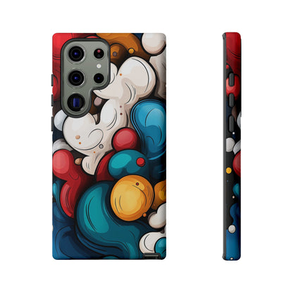Color Burst – Bold Abstract Bubble Phone Case for iPhone, Samsung & Pixel