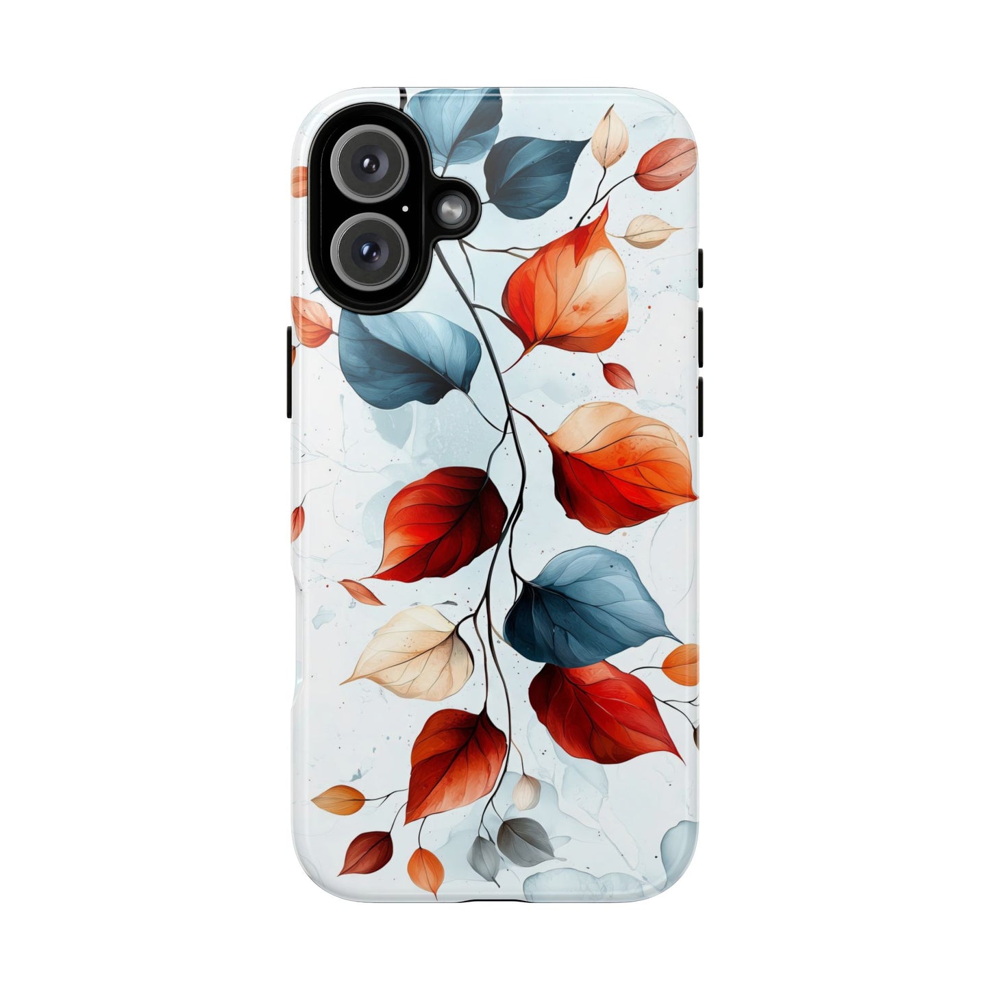 Crimson Drift | Minimalist Botanical Phone Case for iPhone, Pixel & Samsung