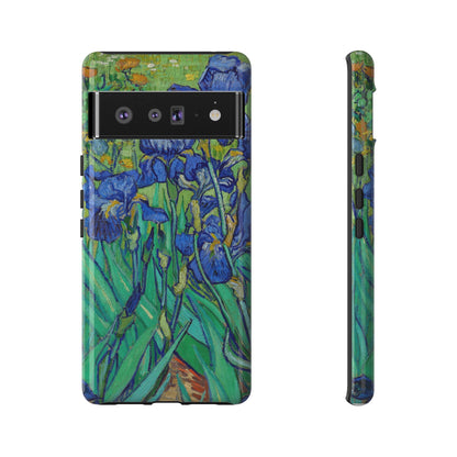 Van Gogh Irises Phone Case - iPhone, Samsung, Pixel Cover - Artistic Floral Case - Van Gogh Art Gift - Aesthetic Phone Case