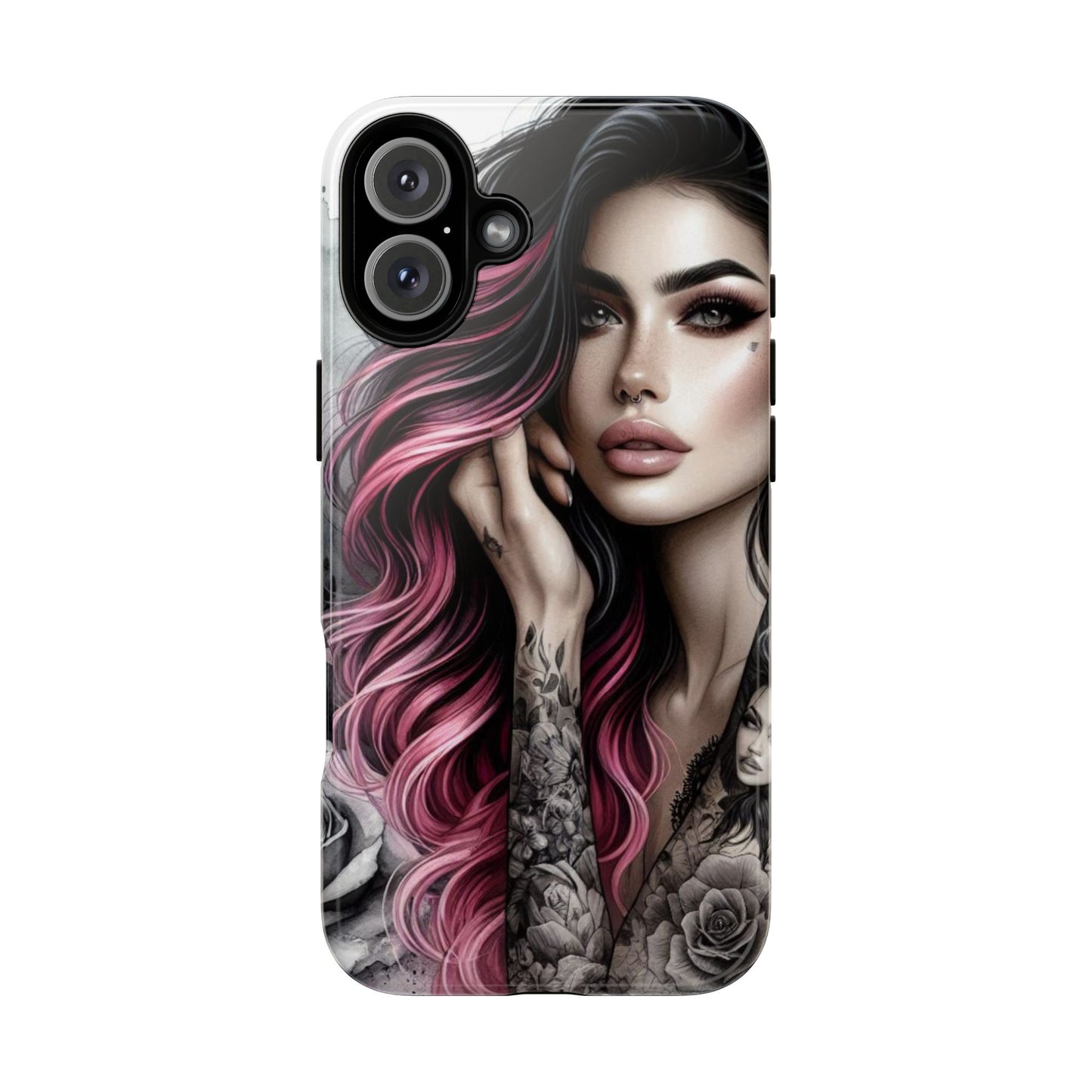 Tattooed Elegance – Gothic Art Mobile Cover