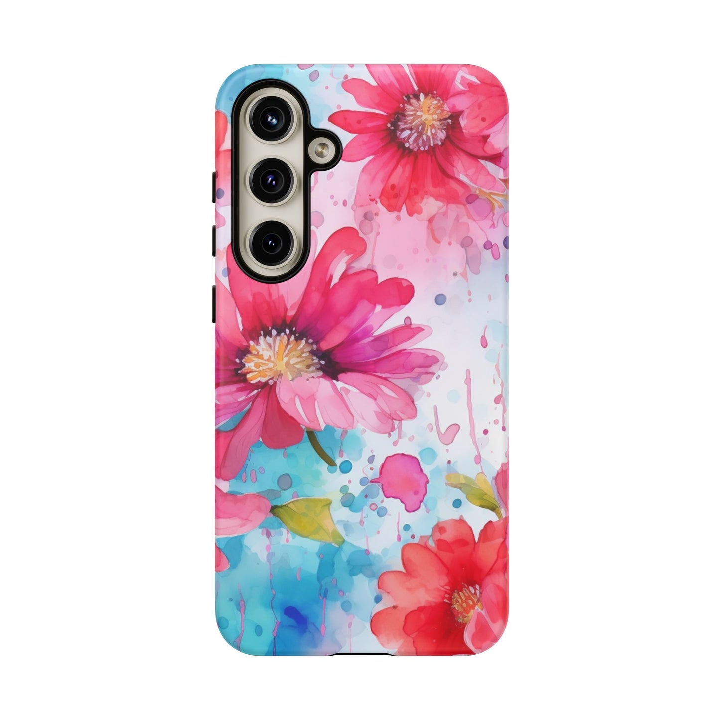 Watercolor Bloom Floral Mobile Case
