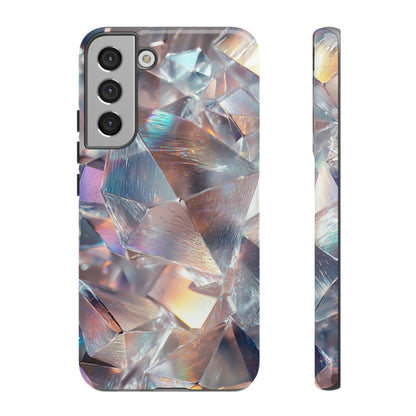 Iridescent Crystal Matching Couple Phone Case – Shimmer & Shine for iPhone, Samsung & Google Pixel