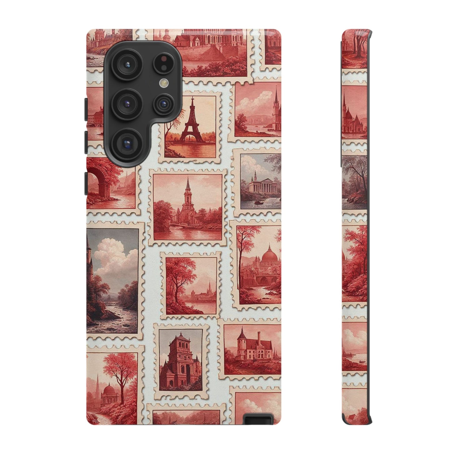 Vintage Postcard Stamps Phone Case