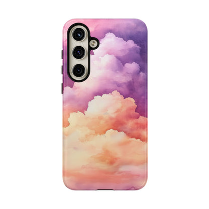 Cotton Candy Skies Watercolor Phone Case for iPhone, google Pixel & Samsung