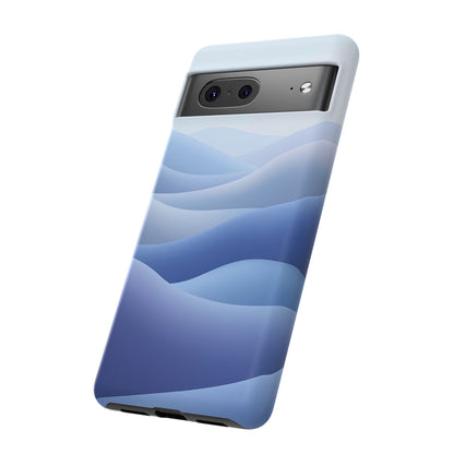 Intricate Abstract Wavy Landscape phone case