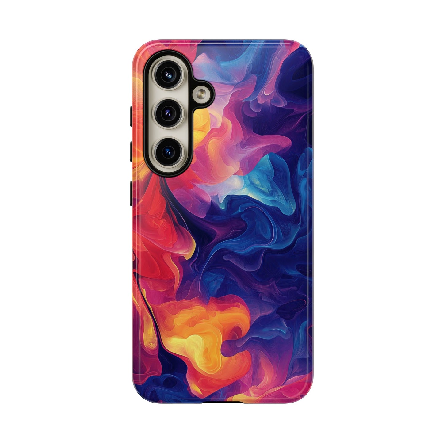 Cosmic Bloom – Abstract Vortex  Phone Case for iPhone, Samsung & Pixel