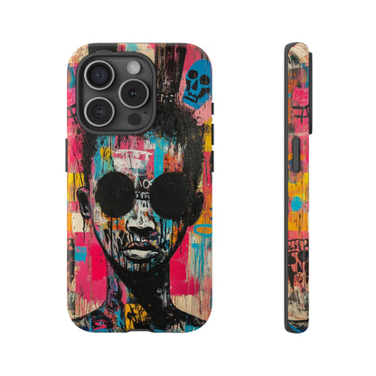 Basquiat Street Art Phone Case – Artistic Phone Protection - iPhone, Samsung & Google Pixel Cover - Artistic Painting Case,  Art Lover Gift