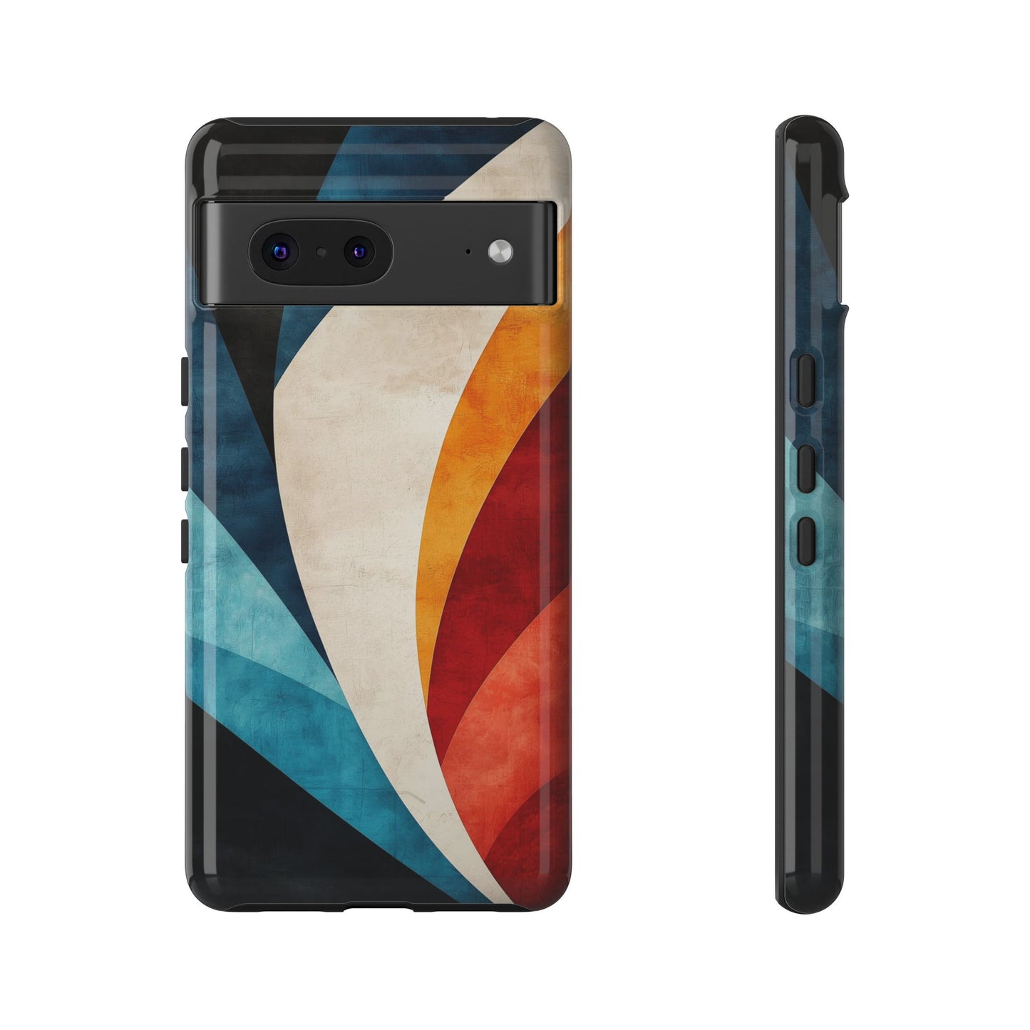 Retro Surge – Vintage Vibes Abstract Phone Case for iPhone, Samsung & Pixel
