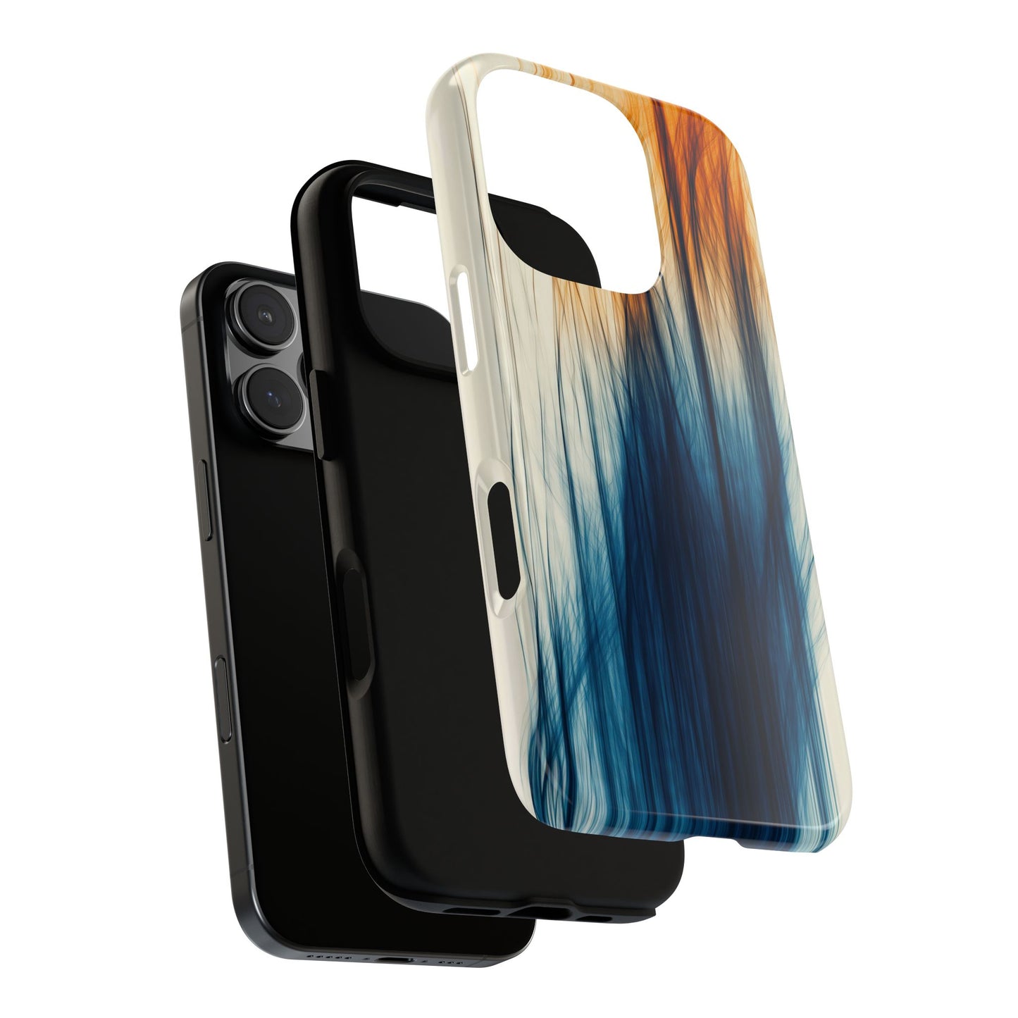 Inferno Drift – Abstract Flame Flow Phone Case for iPhone, Samsung & Pixel