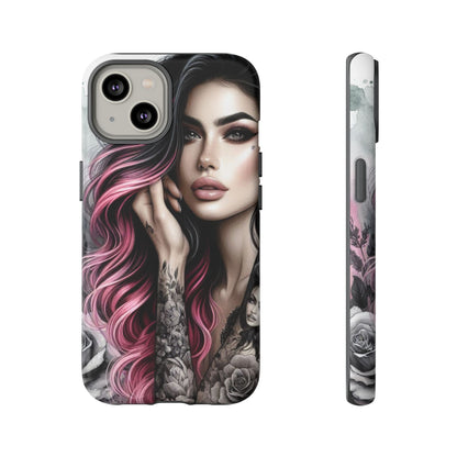 Tattooed Elegance – Gothic Art Mobile Cover