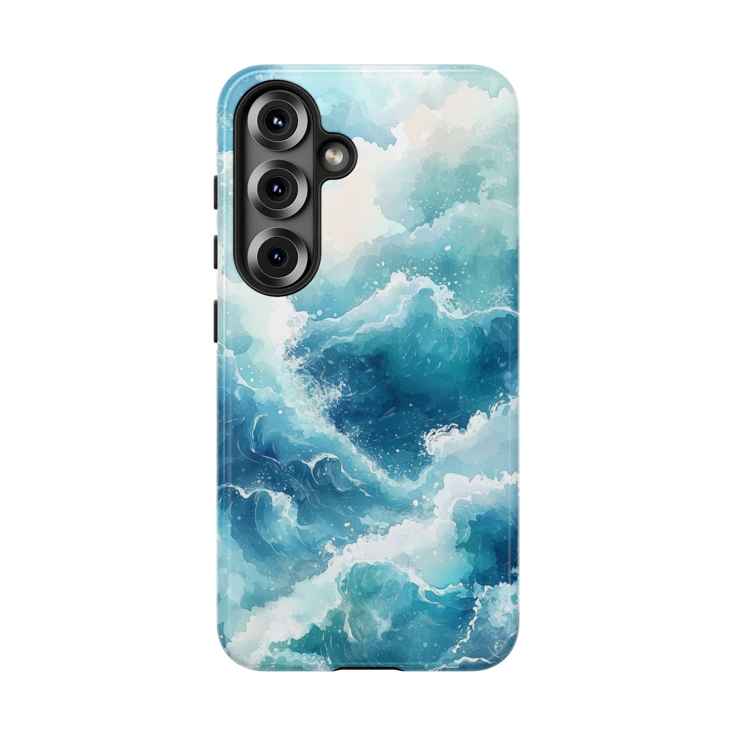 Tidal Tranquility Watercolor Phone Case for iPhone, google Pixel & Samsung