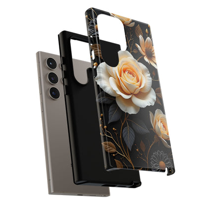 Elegant 3D Floral Design, Botanical Phone Case design for Iphone.