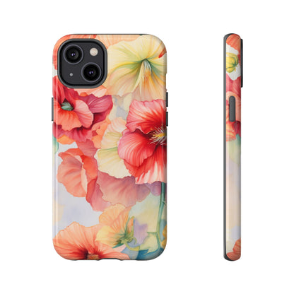 Floral Harmony Watercolor Mobile Case