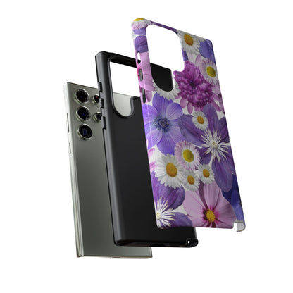 Lavender Blossom Floral Mobile Case