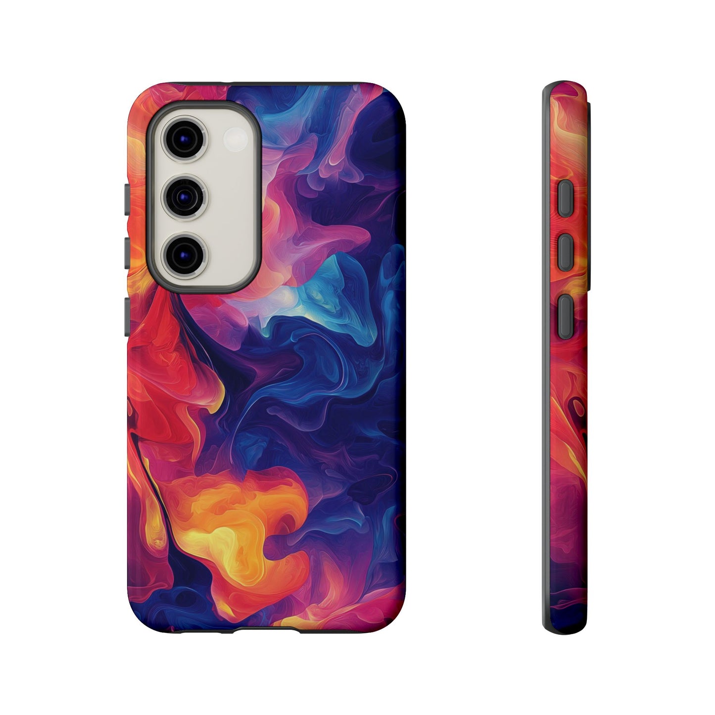 Cosmic Bloom – Abstract Vortex  Phone Case for iPhone, Samsung & Pixel