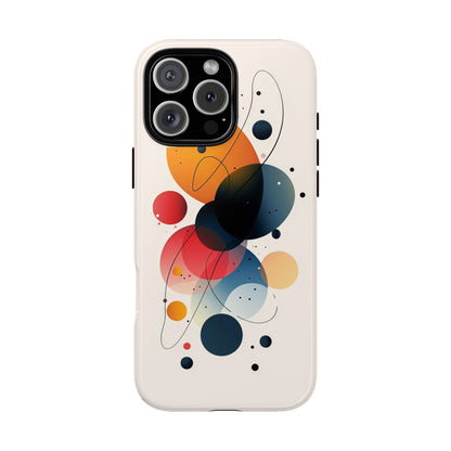 Galactic Echo – Abstract Minimalist Phone Case for iPhone, Samsung & Pixel