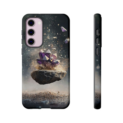 Mystic Amethyst Stones Phone Case for iPhone, Samsung & Google Pixel
