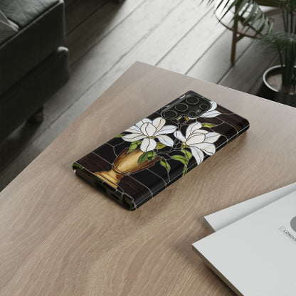 Stained Glass Floral Phone Case
