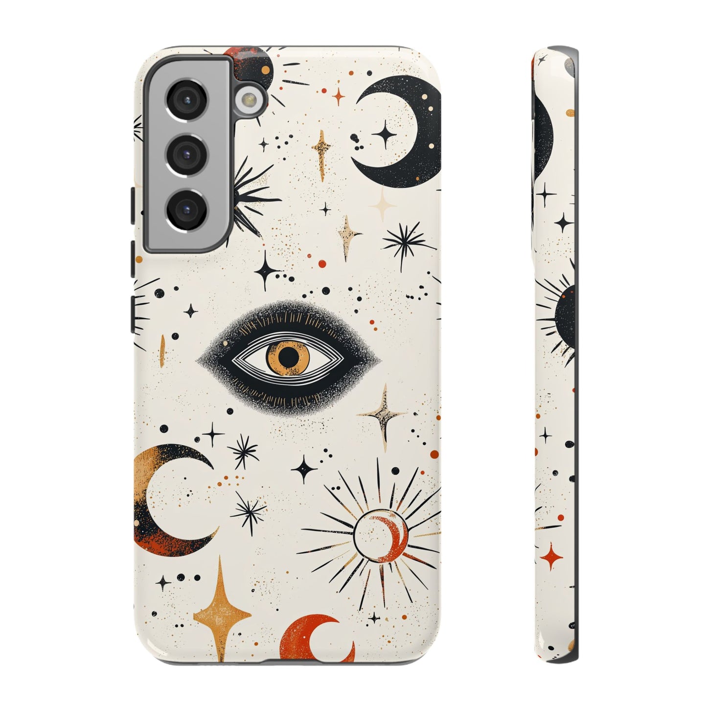 Mystic Moon & Stars Boho Phone Case for iPhone, Pixel & Samsung