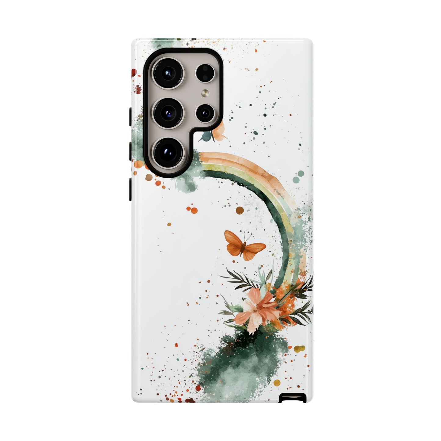 Butterfly Bloom Watercolor Phone Case for iPhone, google Pixel & Samsung