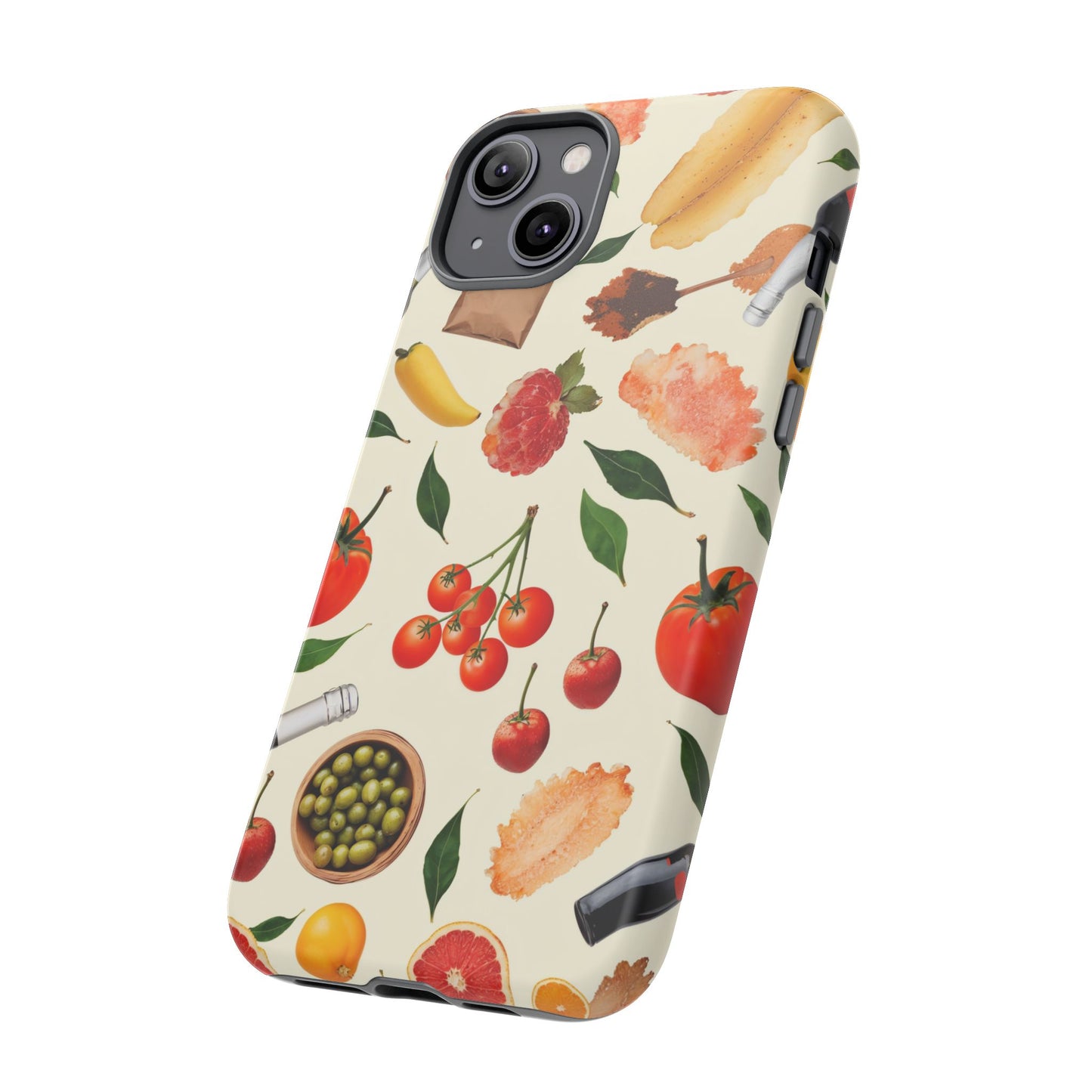 Fresh Fruits & Veggies Pattern Phone Case