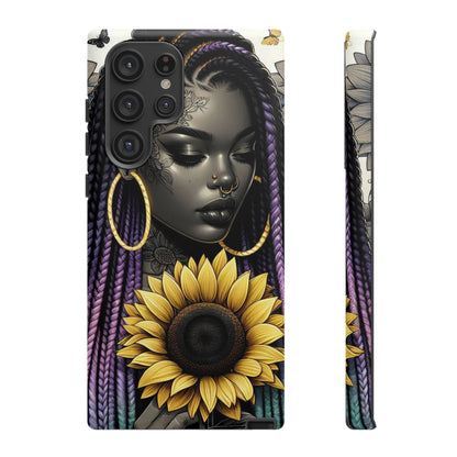 Sunflower Soul Art Mobile Case