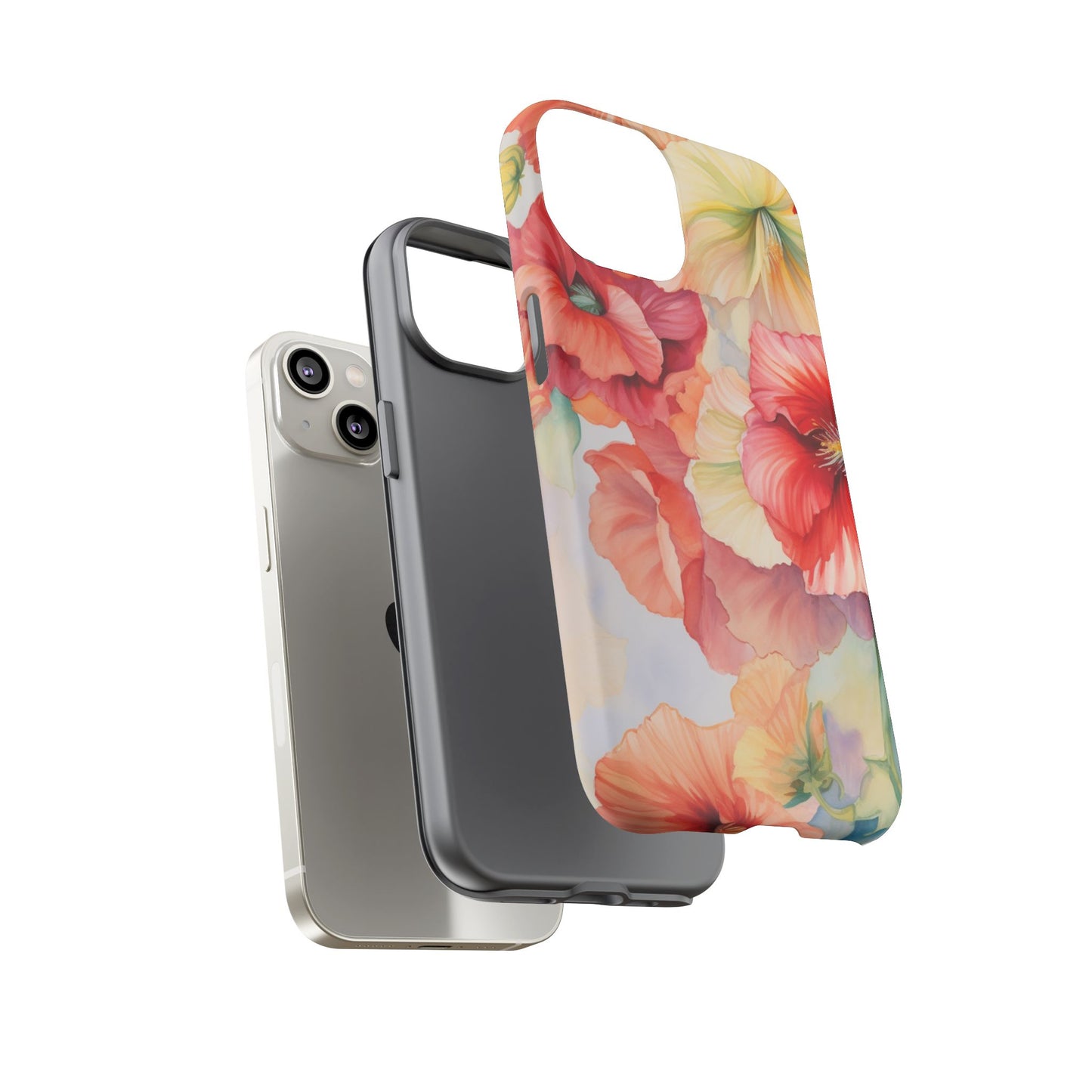 Floral Harmony Watercolor Mobile Case